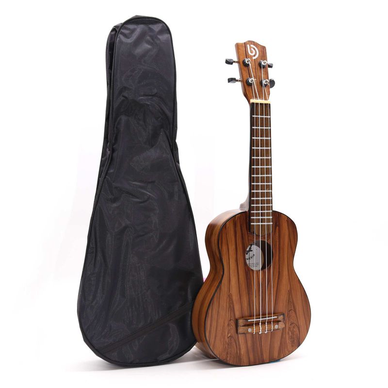 Ambachtelijk Gemaakte Ukelele - Klassieke Natuurlijke Afwerking (4 Snaren)