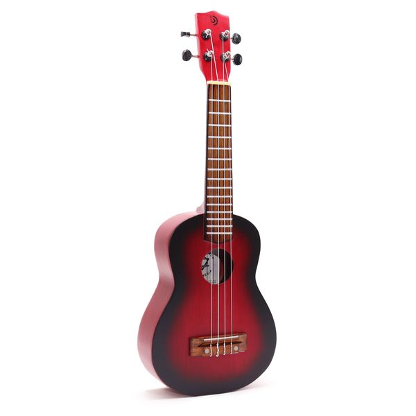 Ambachtelijk Gemaakte Ukelele - Natuurlijke Sunburst Afwerking (4 Snaren)