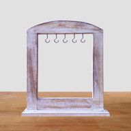 Kleine Hangstand - Whitewash (30x25cm)