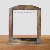 Medium Hangstand - Donker Hout (40x30cm)