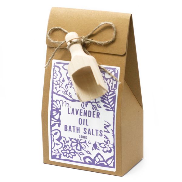 Pak van 3x 500g Badzout - Lavendel Himalayan