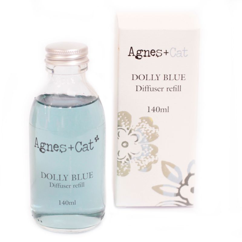 140 ml Navulling voor Geurstokjes - Dolly Blue