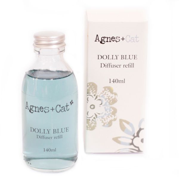 140 ml Navulling voor Geurstokjes - Dolly Blue