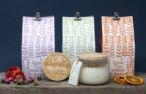 180g Sojawas Kaars in Kilnerpot met Geschenkdoos  - White Fig