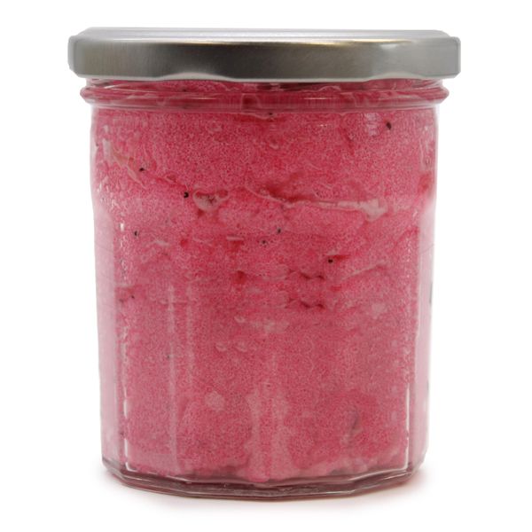 Geparfumeerde Suiker Body Scrub - Aardbeien Rum 300g - zonder etiket