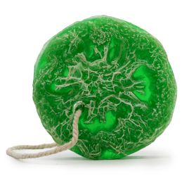 Fruitige scrubzeep aan een touw - Mango - zonder etiket