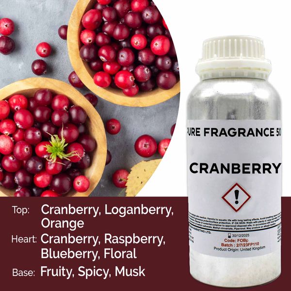 Cranberry Puur Geur olie- 500ml