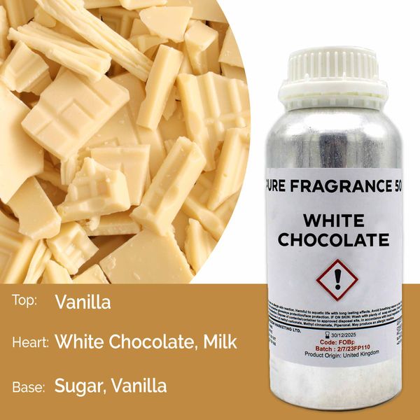 Witte Chocolade Puur Geur olie- 500ml