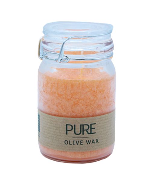 Pure Olive Wax Potkaars 120 x 70 - Oranje