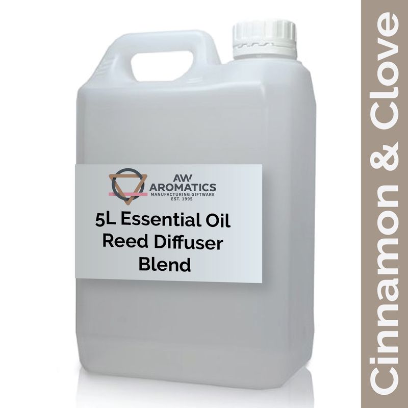 5l Essentiële Olie Geurstokjes Blend - Kaneel & Kruidnagel