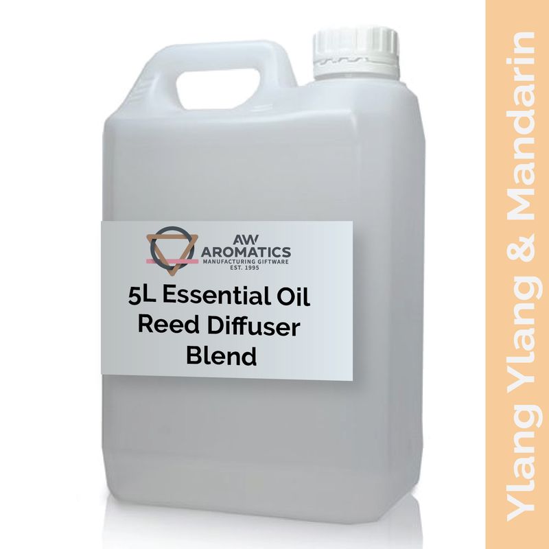 5l Essentiële Olie Geurstokjes Blend - Ylang Ylang & Mandarijn