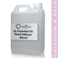 5l Essentiële Olie Geurstokjes Blend - Geranium & Roos