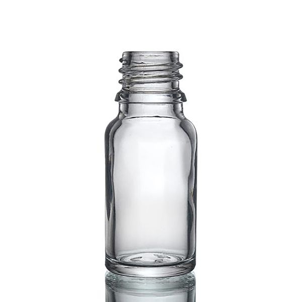 10ml Heldere Glazen Druppelfles (Gbot-07) - Geen Dop