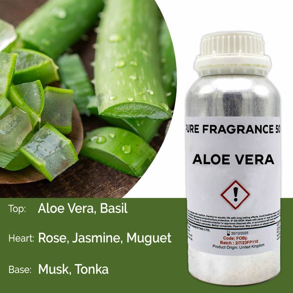 Aloe Vera Puur Geur olie- 500ml