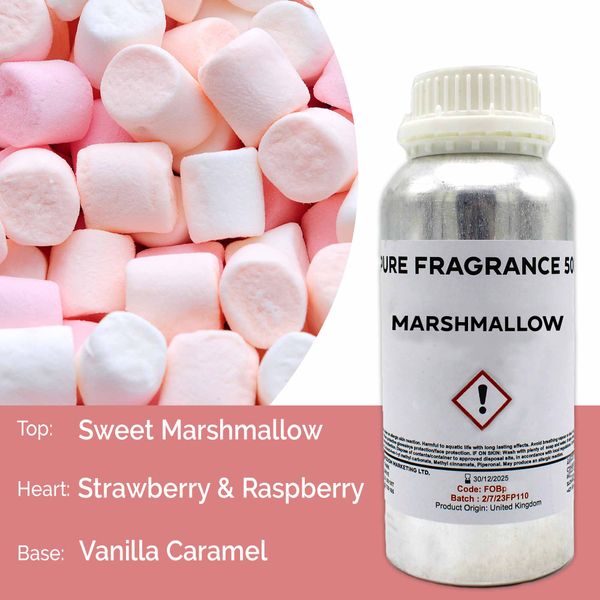 Marshmallow Puur Geur olie- 500ml
