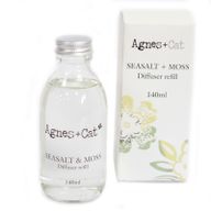 140 ml Navulling voor Geurstokjes - Zeewater en Mos