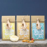 Citroen, Gember & Sinaasappel Badzout 500g