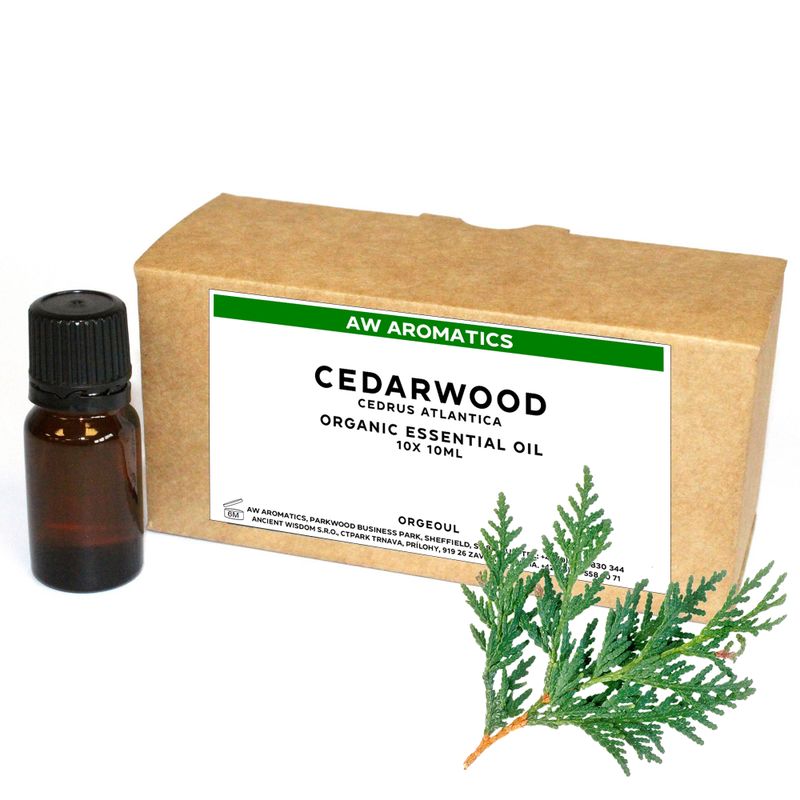 Cederhout Atlas Biologische Essentiële Olie 10ml - ONGELABELD