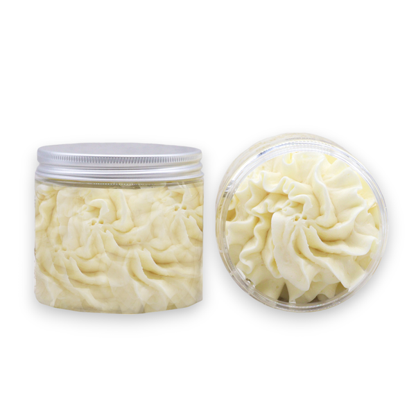 Banaan Slagroomzeep 120g - Wit label