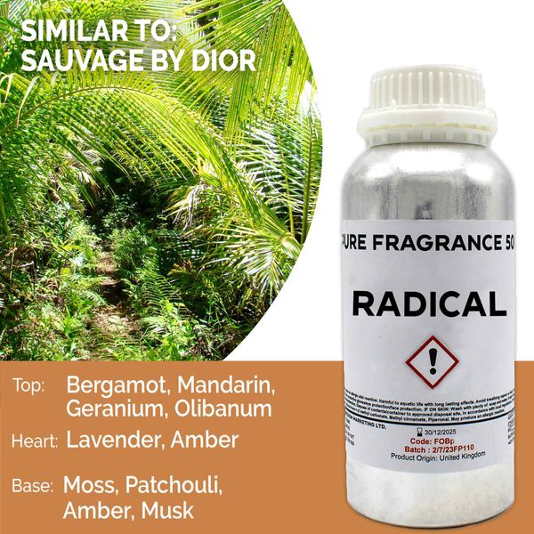 Radicaal Puur Geur olie- 500ml