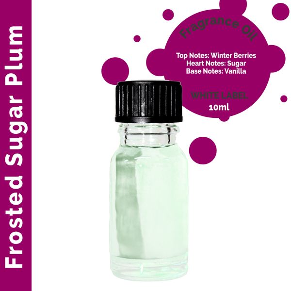Berijpte Suikerpruim Geurolie 10ml - White Label