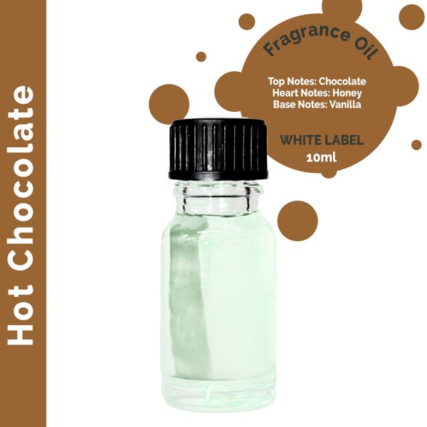 Warme Chocolademelk Geurolie 10ml - White Label