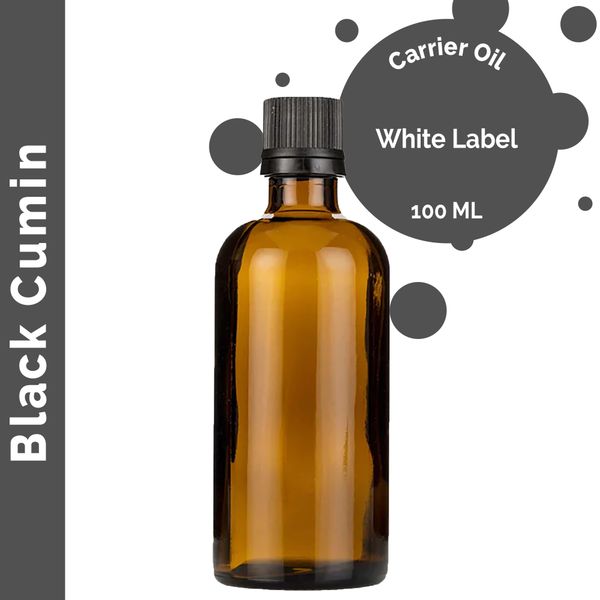 Zwarte komijnolie - 100 ml - Wit Label