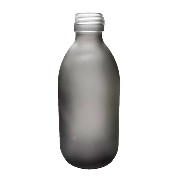 300ml Grijs Geëmailleerd Glazen Medicijnfles - Zonder Dop