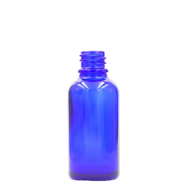 10ml Blauwe Glazen Druppelfles - Geen Dop