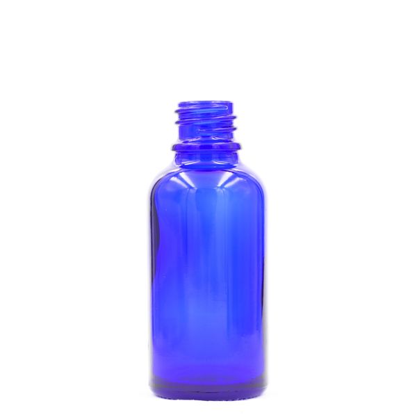 15ml Blauwe Glazen Druppelfles - Geen Dop