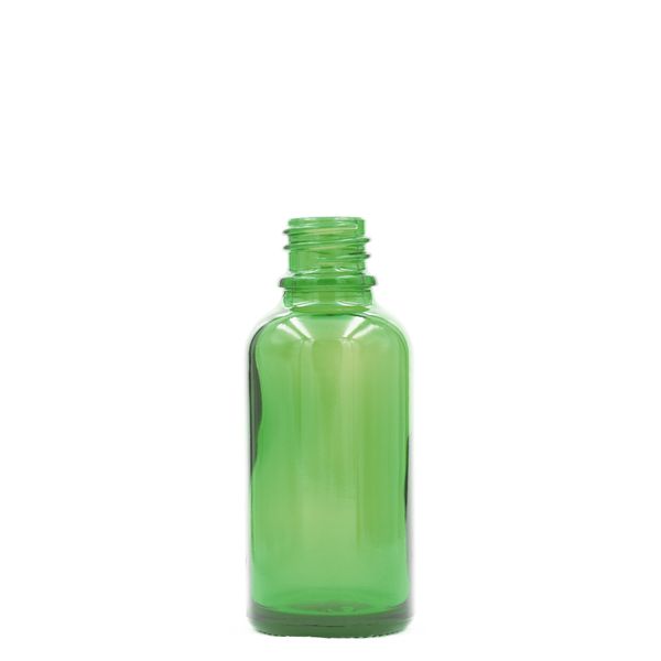 5ml Groene Glazen Druppelfles - Zonder Dop