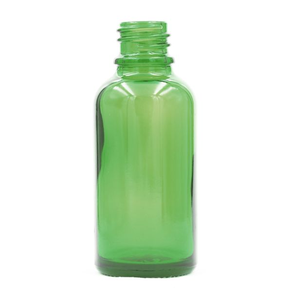 100ml Groene Glazen Druppelfles - Zonder Dop