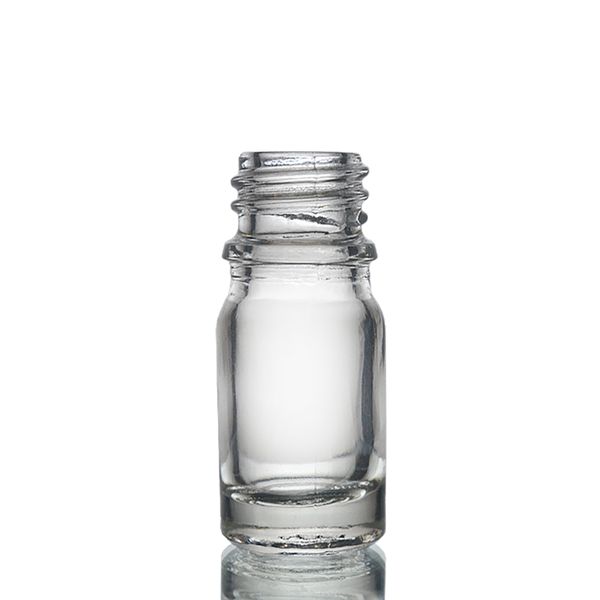 5ml Heldere Glazen Druppelfles - Geen Dop