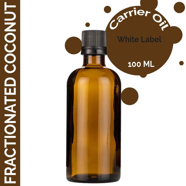 Gefractioneerde Kokosnoot Draagolie - 100ml - White Label