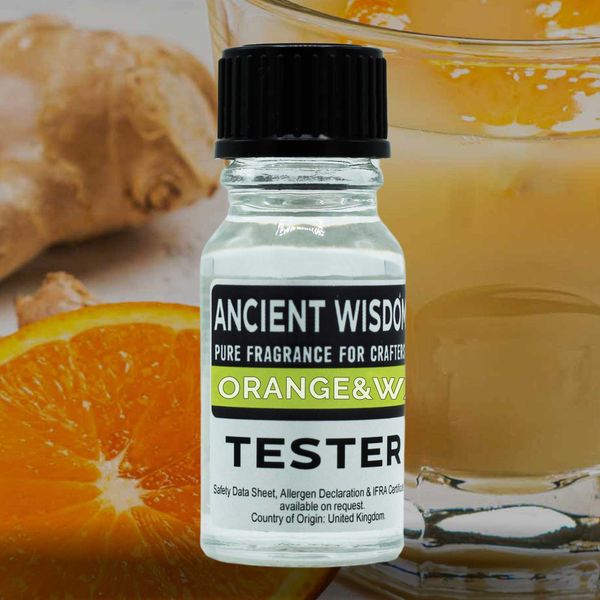10ml Geurtester - Sinaasappel & Warme Gember