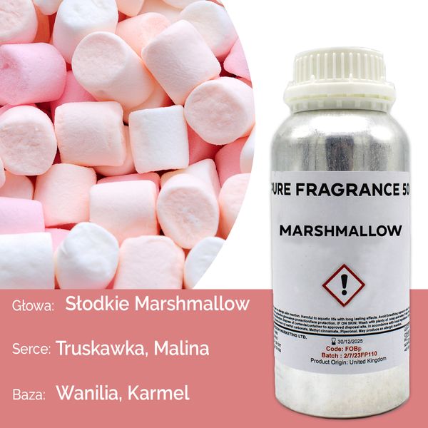 Marshmallow Puur Geur olie- 500ml