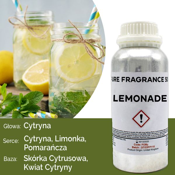 Limonade Puur Geur olie- 500ml