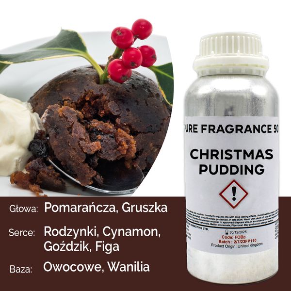 Kerstpudding Puur Geur olie- 500ml
