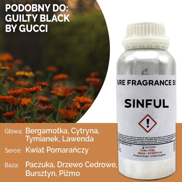 Zondig Puur Geur olie- 500ml