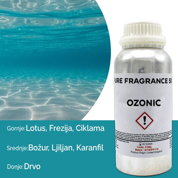 Ozonic Puur Geur olie- 500ml