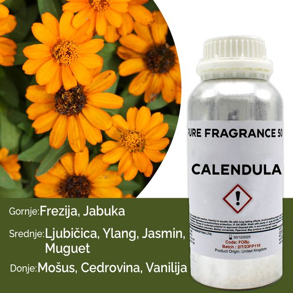Calendula Puur Geur olie- 500ml