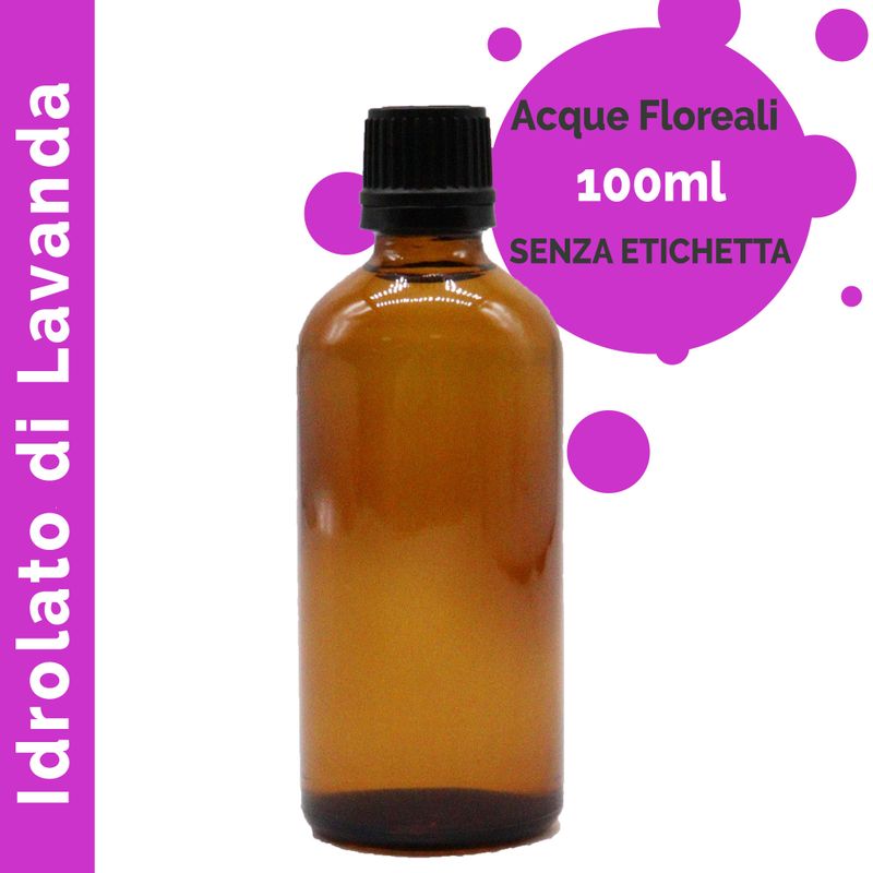 Lavendel Hydrolaat 100ml - Wit label