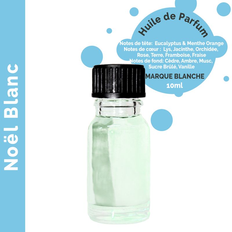 Witte Kerst Geurolie 10ml - White Label