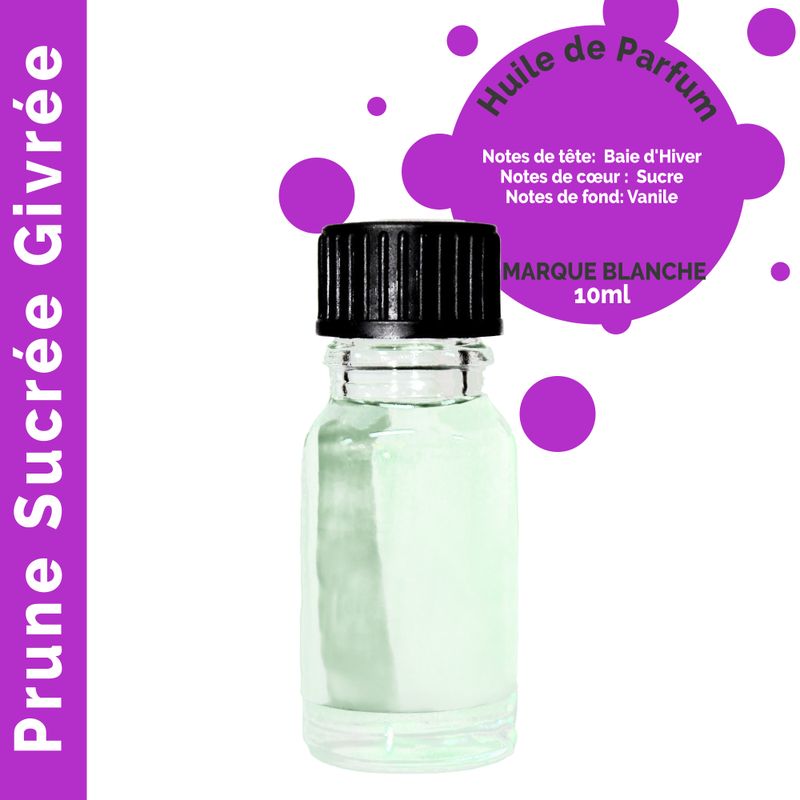 Berijpte Suikerpruim Geurolie 10ml - White Label
