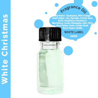 Witte Kerst Geurolie 10ml - White Label