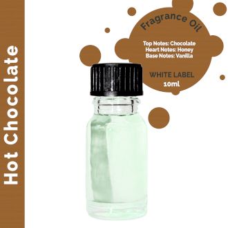 Warme Chocolademelk Geurolie 10ml - White Label