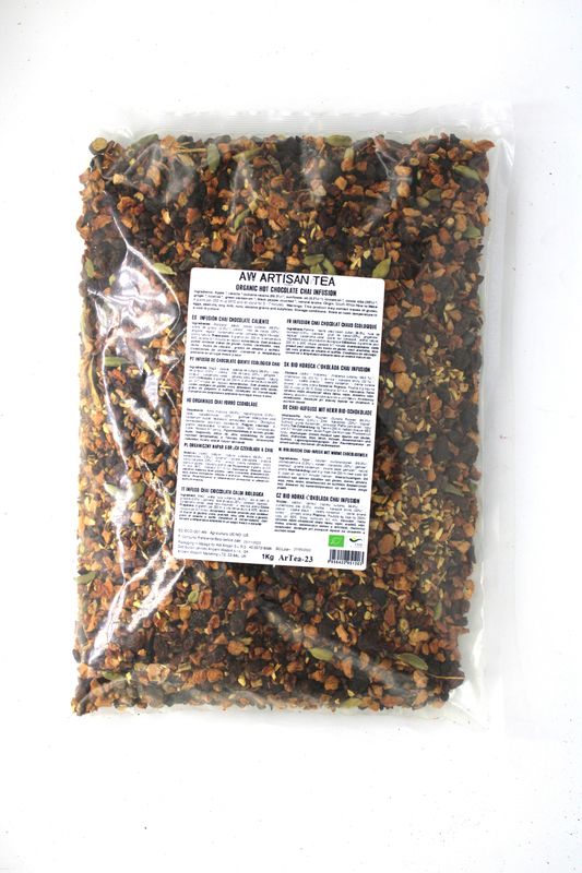 Biologische Warme Chocolade Chai Infusie
