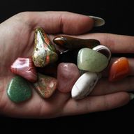 Grote Trommelstenen-Mix 500g