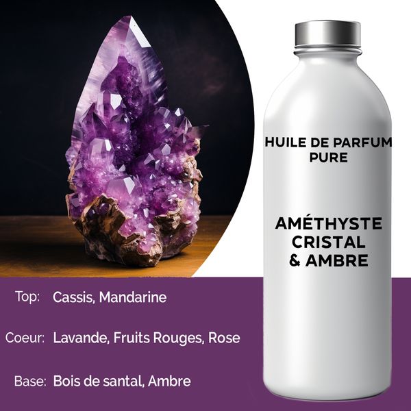 Amethyst Crytal & Amber