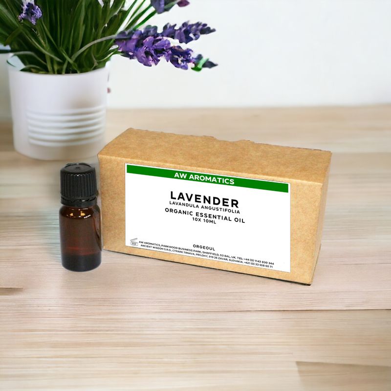 Lavendel Biologische Essentiële Olie 10ml - ONGELABELD